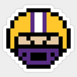 8-Bit Helmet - Louisiana Sticker